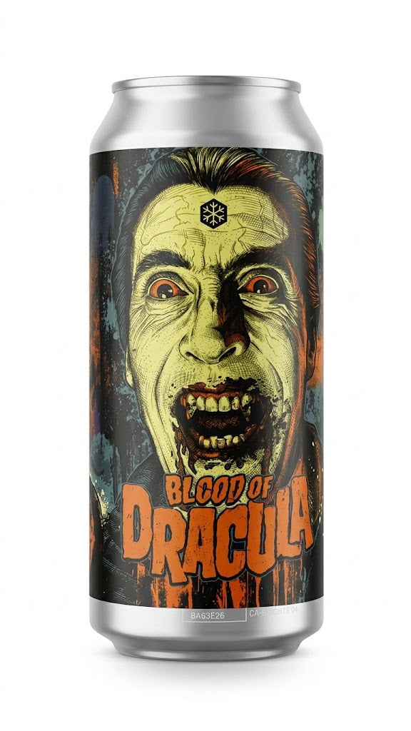 CERVEZA ARTESANAL GRANIZO BLOOD OF DRACULA (IMPERIAL STOUT) 11° 473 ML