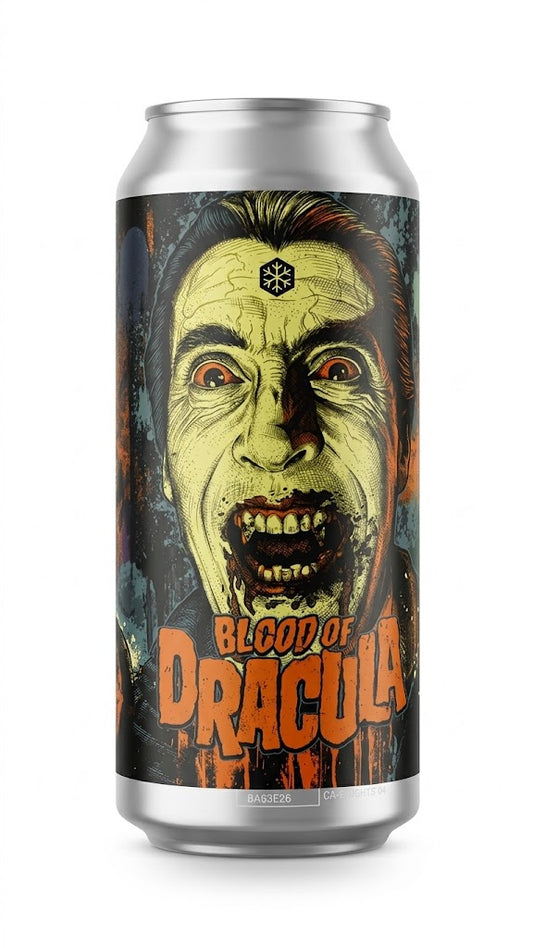 CERVEZA ARTESANAL GRANIZO BLOOD OF DRACULA (IMPERIAL STOUT) 11° 473 ML